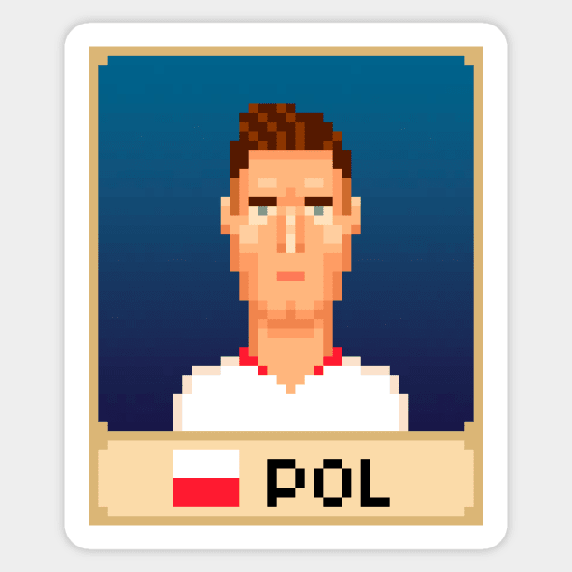 Lewandowski Sticker by PixelFaces